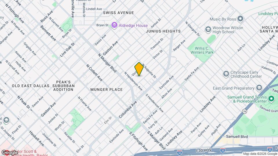 5321 Reiger Ave Map and Location Details