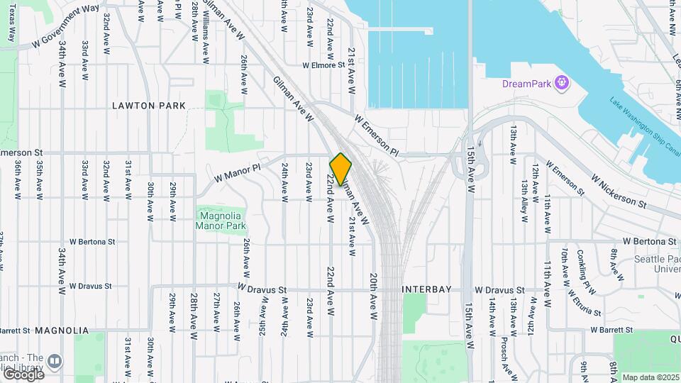 2116 W Ruffner St Map and Location Details