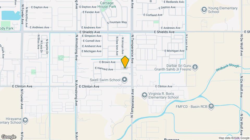 7153 E Harvard Ave Map and Location Details