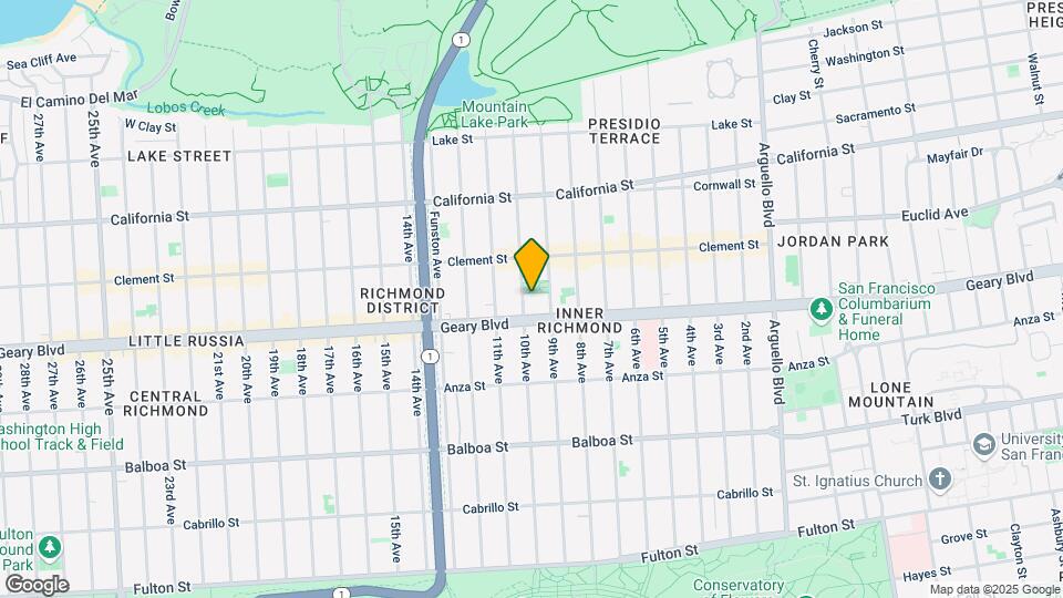 366 10th Ave Map and Location Details