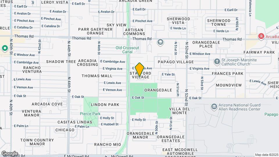 2513 N 48th Pl Map and Location Details