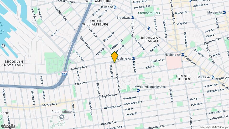 34 Nostrand Ave Mapa y Detalles de la Ubicación