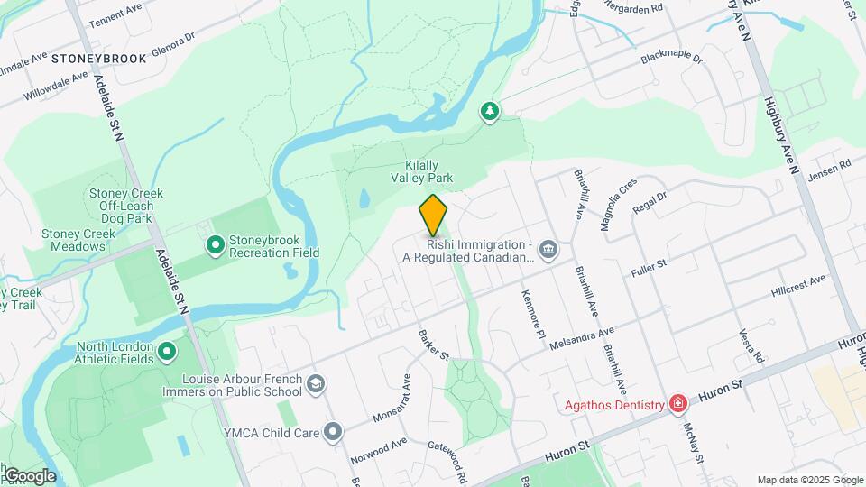 2 BEDROOM-3 LEVEL TOWNHOME ON ARBOUR GLEN Map and Location Details