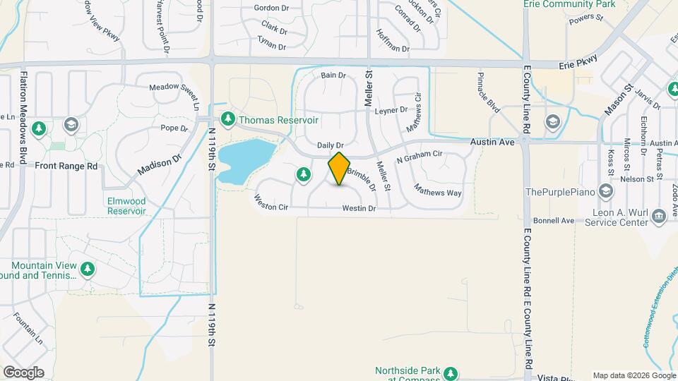 1596 Meachum Way Map and Location Details