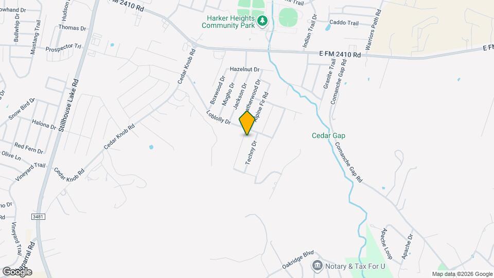 2604 Green Giant Dr Map and Location Details