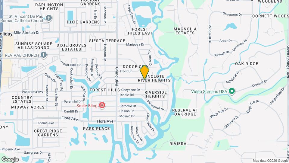 5723 Silver Spur Dr Map and Location Details