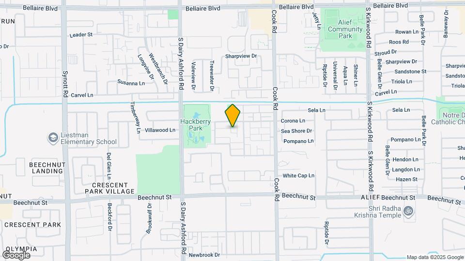 7715 Rolling Ridge Dr Map and Location Details