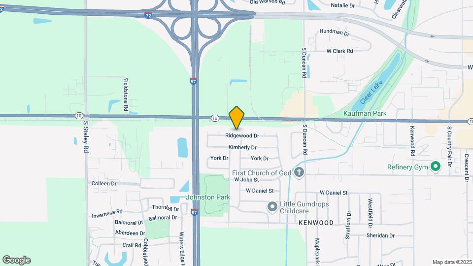 3306 Ridgewood Dr Map and Location Details