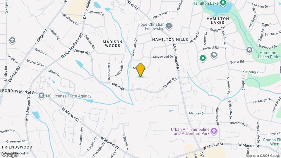 4811 Ferncrest Dr Map and Location Details