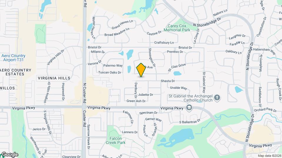 8216 Shasta Dr Map and Location Details