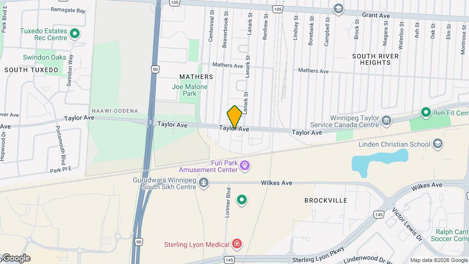 1710 Taylor Av Map and Location Details