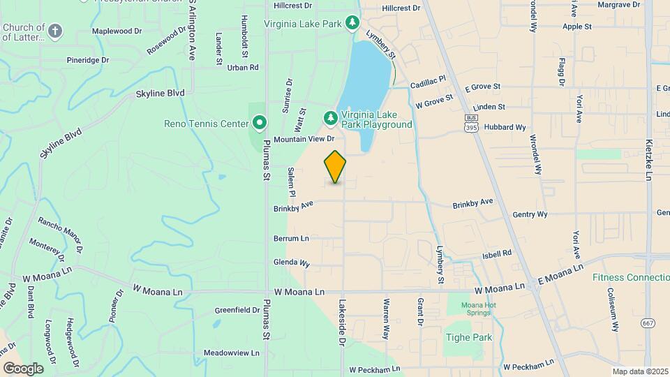 2955 Lakeside Dr Mapa y Detalles de la Ubicación