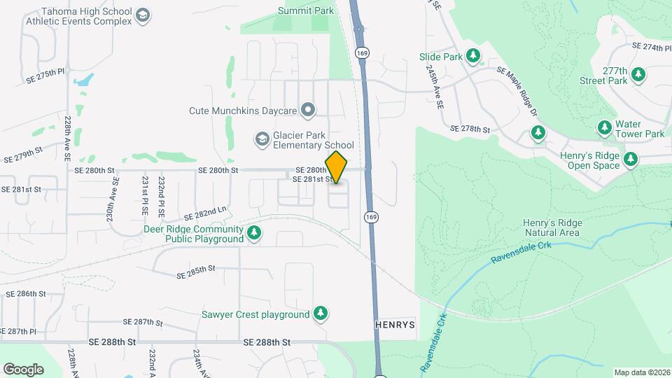 24018 SE 281st Pl Map and Location Details