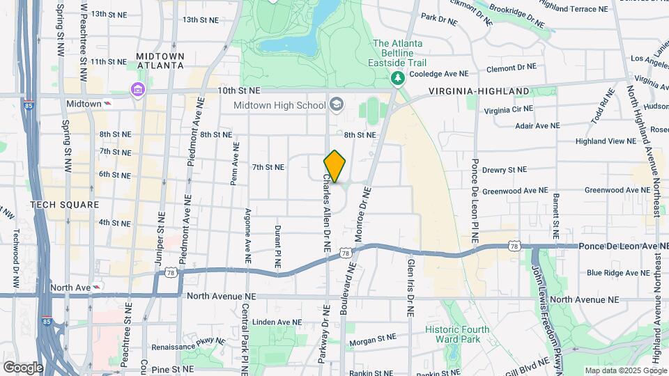 449 Greenwood Ave Map and Location Details