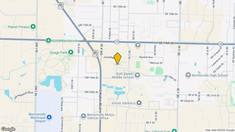 207 SE 16th St Map and Location Details