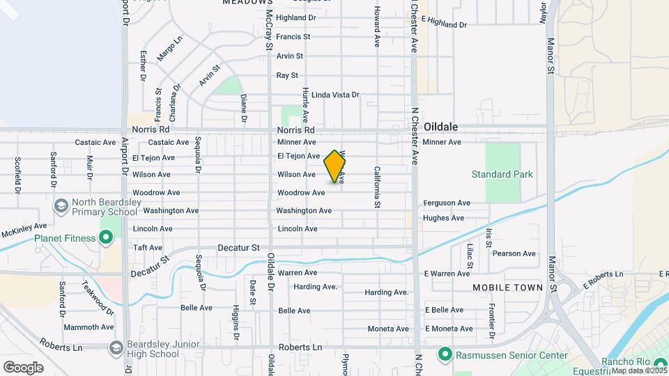 304 Woodrow Ave Map and Location Details