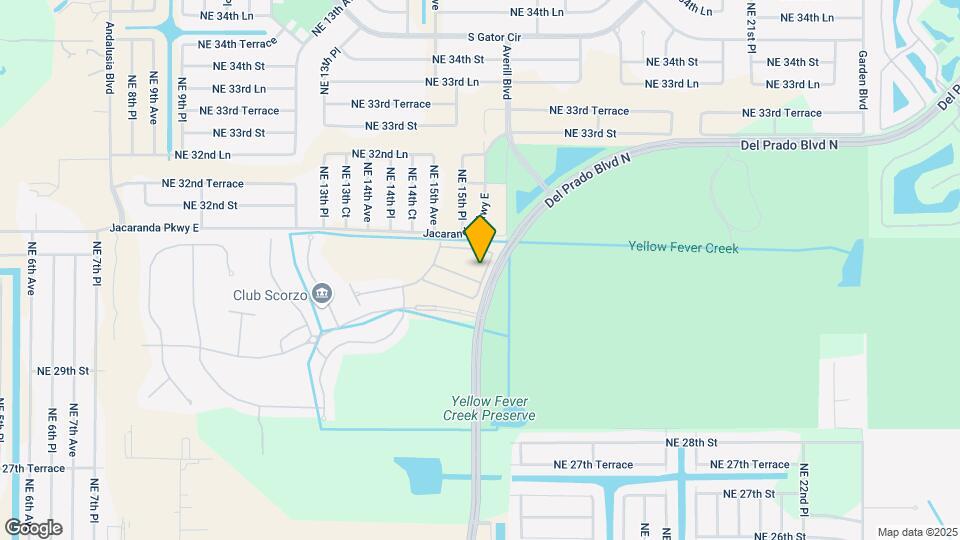 1587 Lake Jessup Cir Map and Location Details