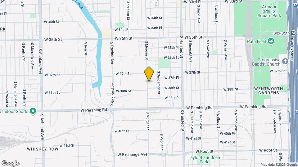 3755 S Morgan St Map and Location Details
