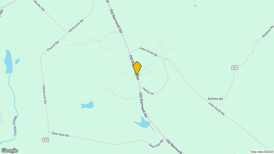 272 Old Barnwell Rd Map and Location Details