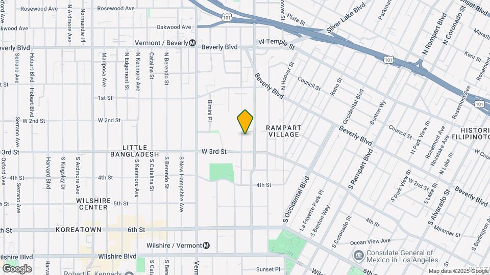 208 Westmoreland Ave Map and Location Details