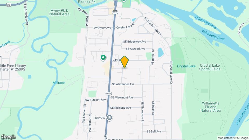 1915 SE Debord St Map and Location Details