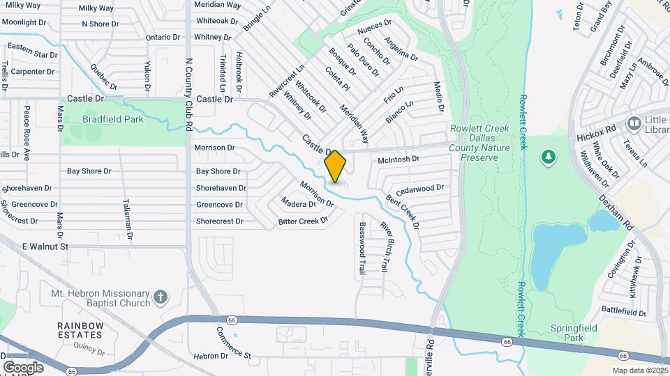 2116 Woodnote Ln Map and Location Details