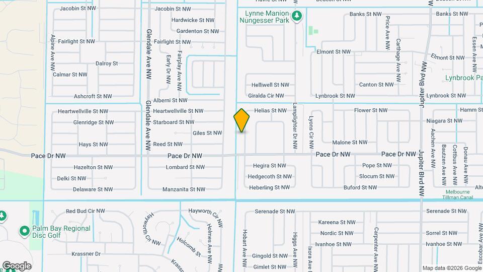 838 Gillen Ave NW Map and Location Details