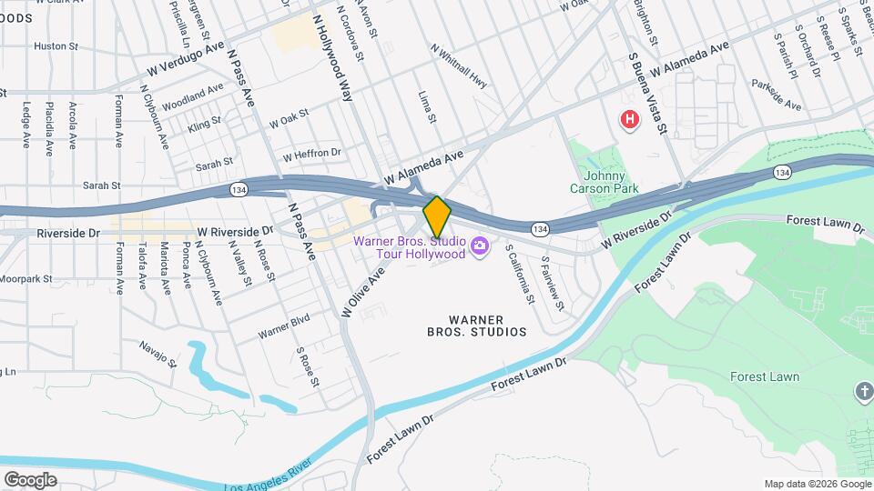 132 S Cordova St Map and Location Details