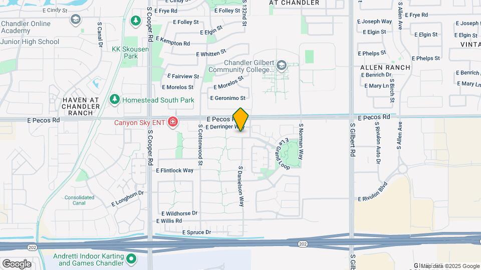 2432 E Springfield Pl Map and Location Details