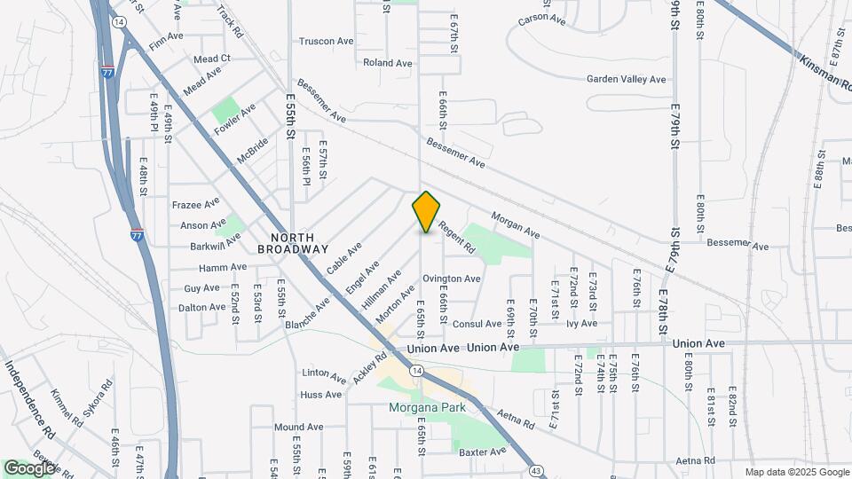 3351 E 65th St Map and Location Details