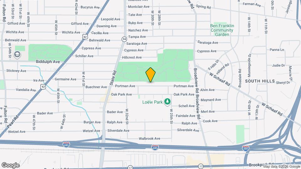 2808 Portman Ave Map and Location Details