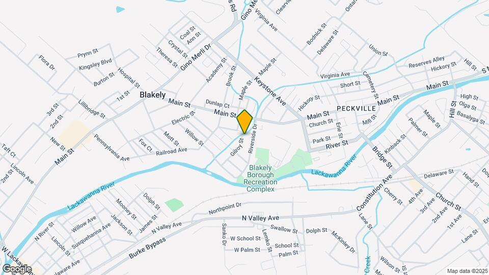 11 Gilroy St Map and Location Details