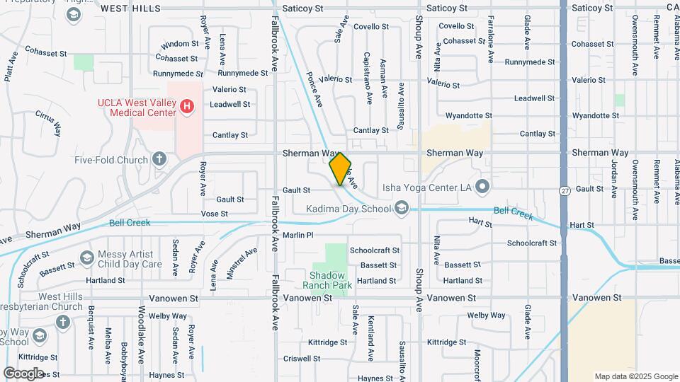 22627 Enadia Way Map and Location Details