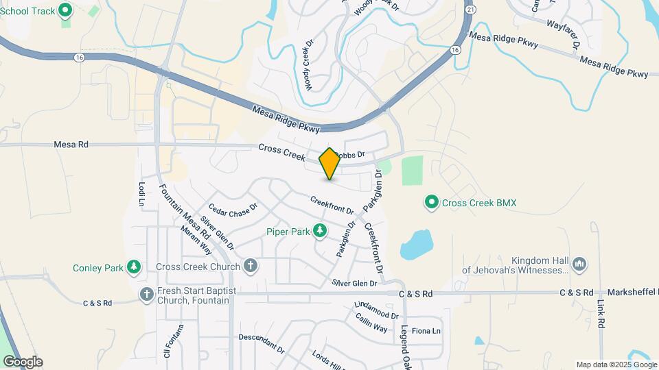 7884 Sandy Springs Point Mapa y Detalles de la Ubicación