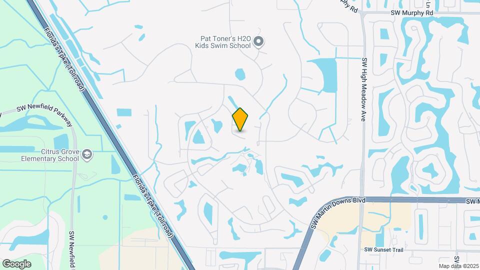 2343 SW Spoonbill Dr Map and Location Details