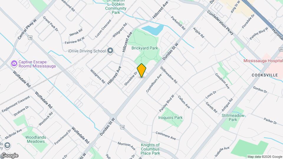 575 Dundas St W Map and Location Details