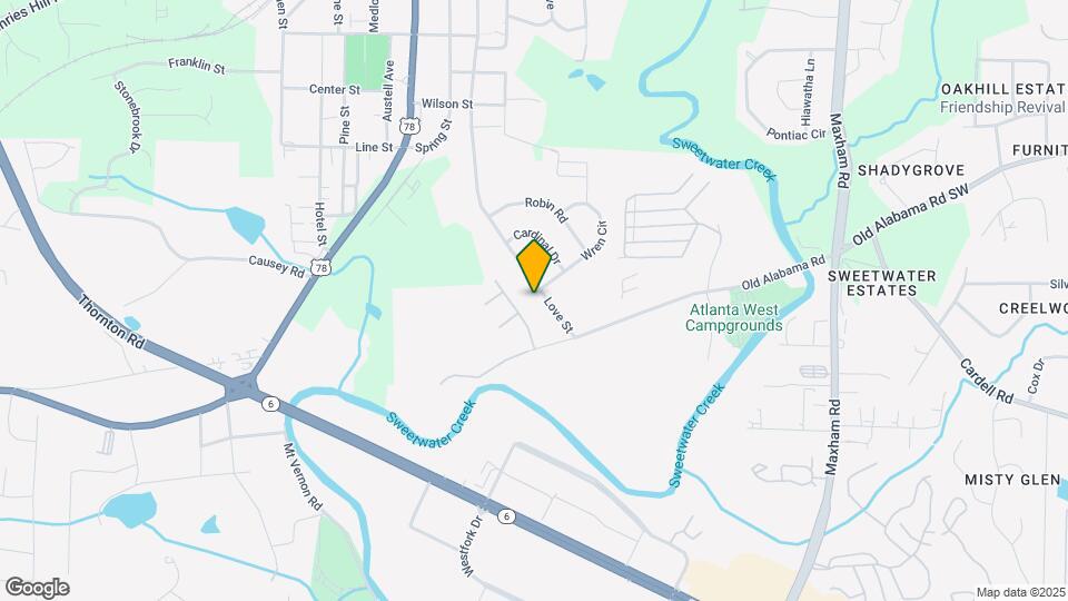 6320 Love St Map and Location Details