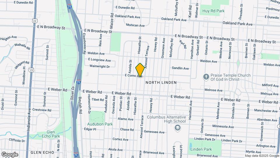 2940 Hiawatha St Mapa y Detalles de la Ubicación