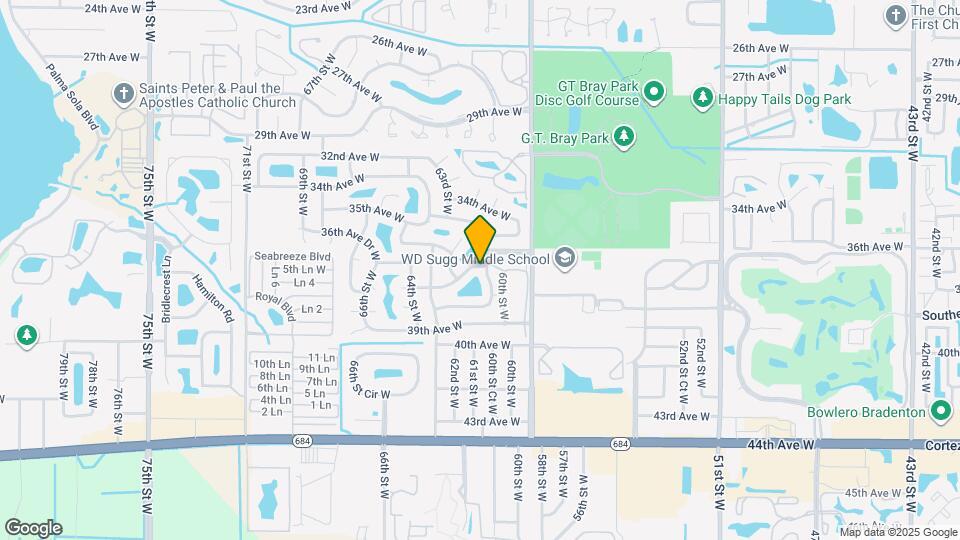 6101 37th Ave W Mapa y Detalles de la Ubicación