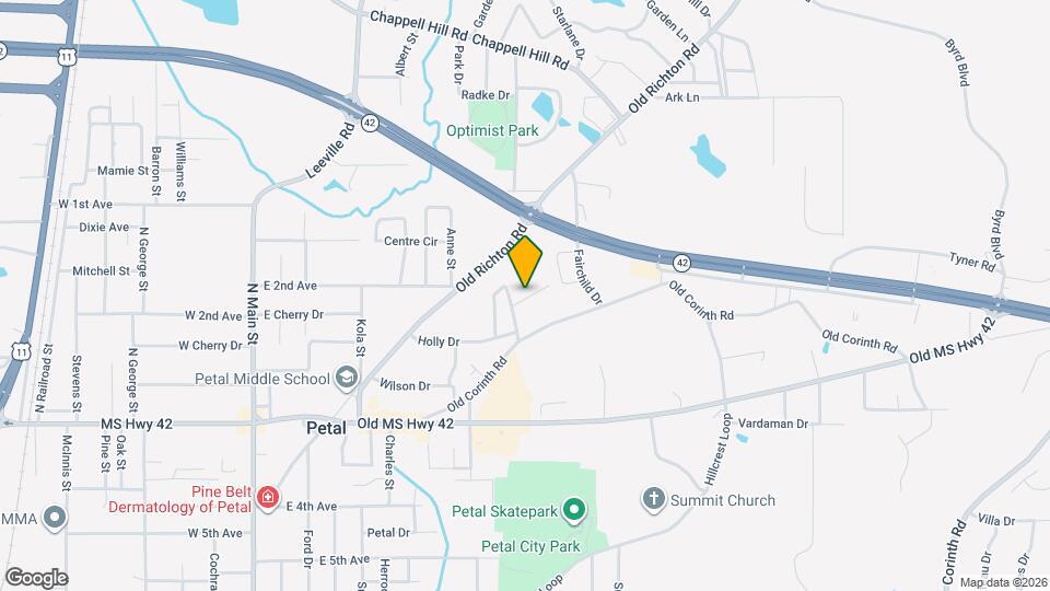 106 Hickory Dr Map and Location Details