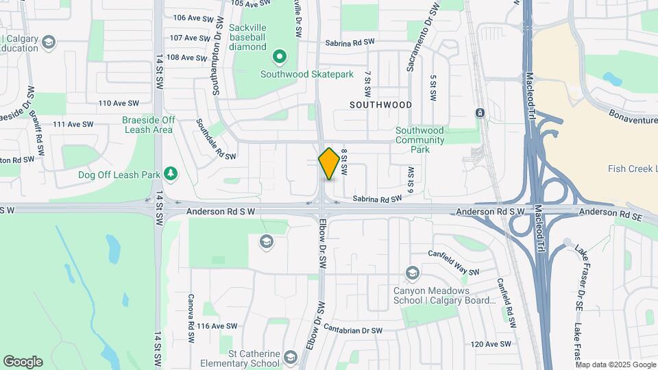 11440 Elbow Dr SW Map and Location Details