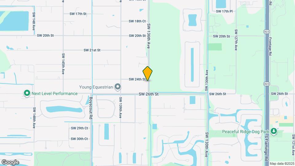 13602 SW 24th St Mapa y Detalles de la Ubicación
