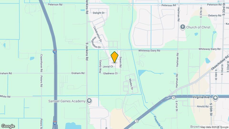 1723 Party Pl Map and Location Details