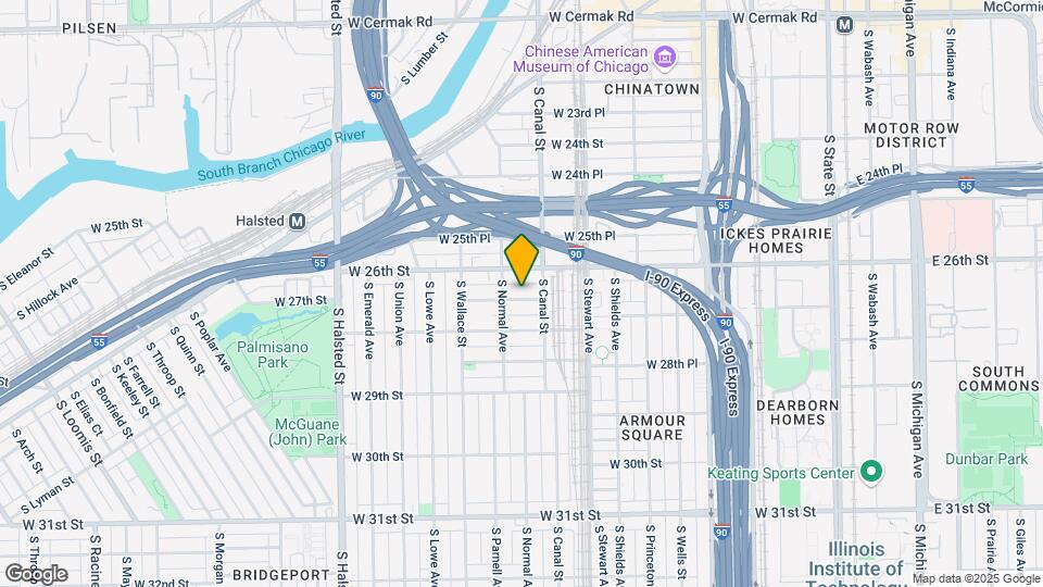 464 W 27th St Map and Location Details