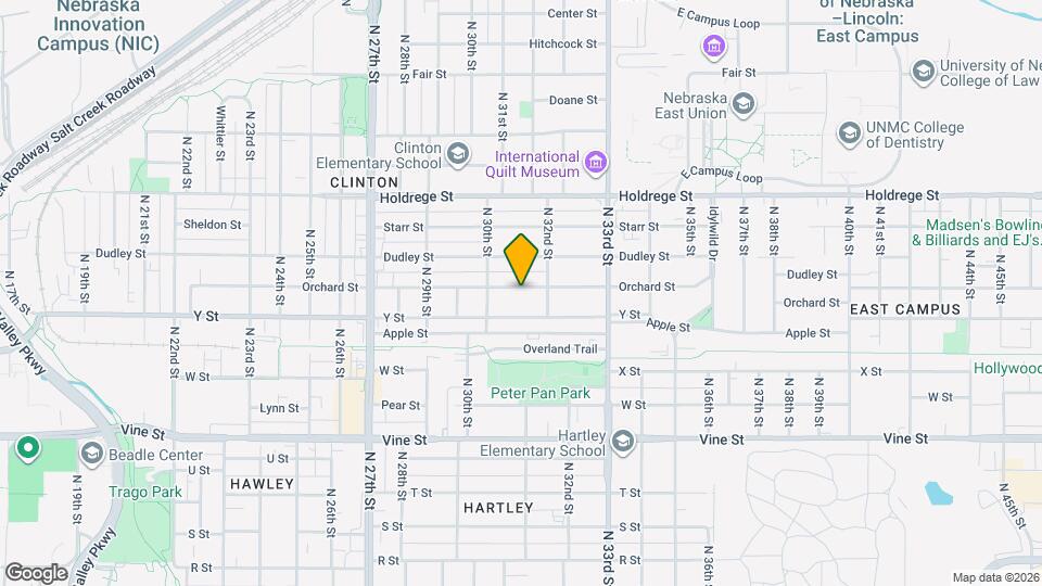 3101 Orchard St Map and Location Details