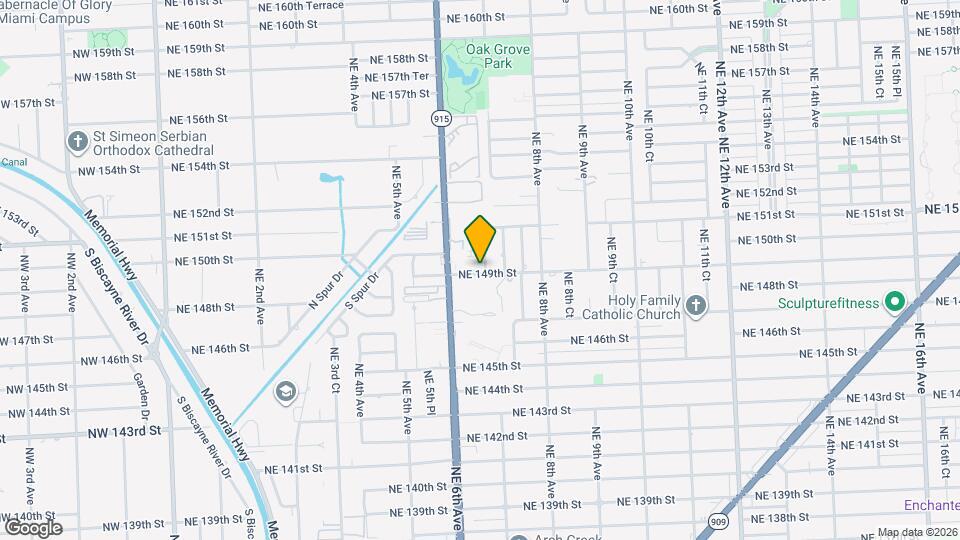 643 NE 149th St Mapa y Detalles de la Ubicación