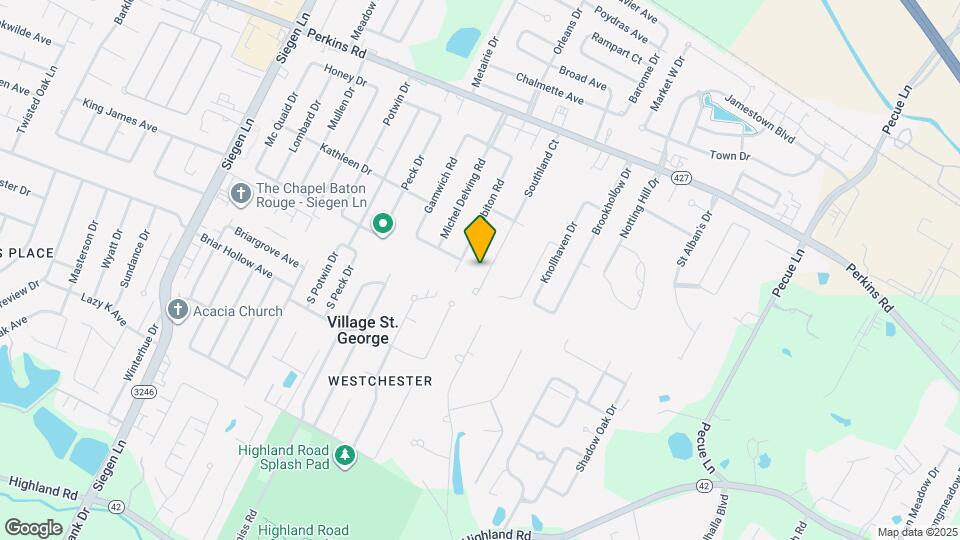 1625 Southland Ct Map and Location Details