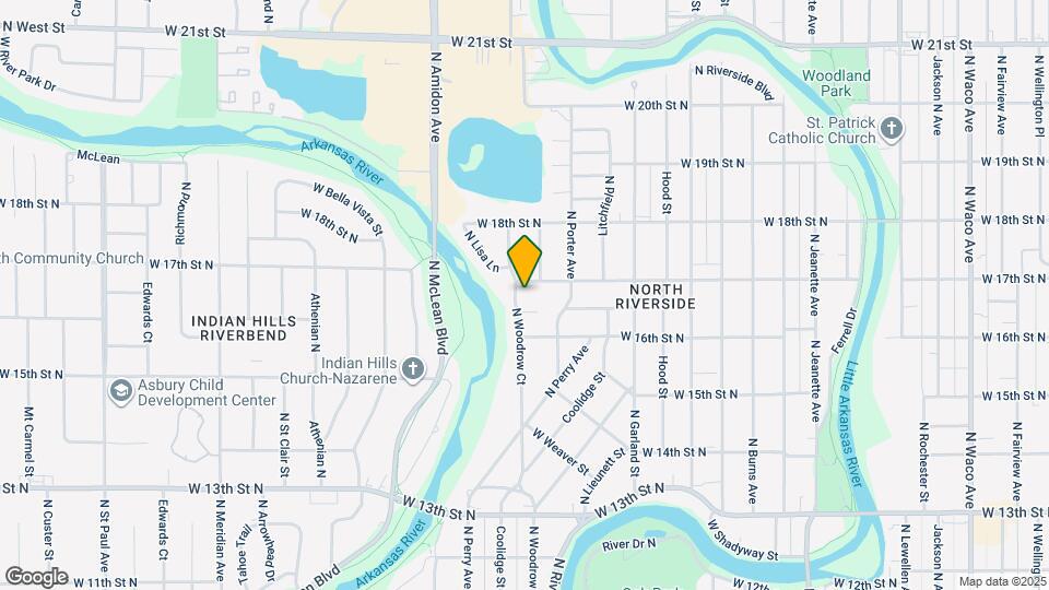 1758 N Woodrow Ct Map and Location Details