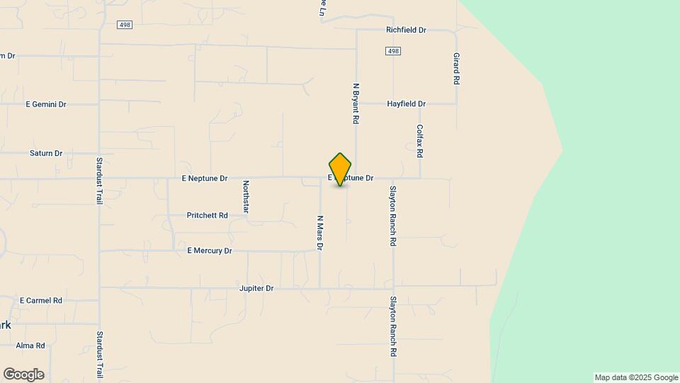 9450 N Bryant Rd Map and Location Details