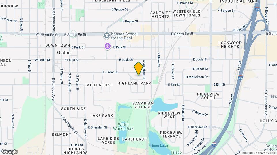 602 E Glendale St Map and Location Details